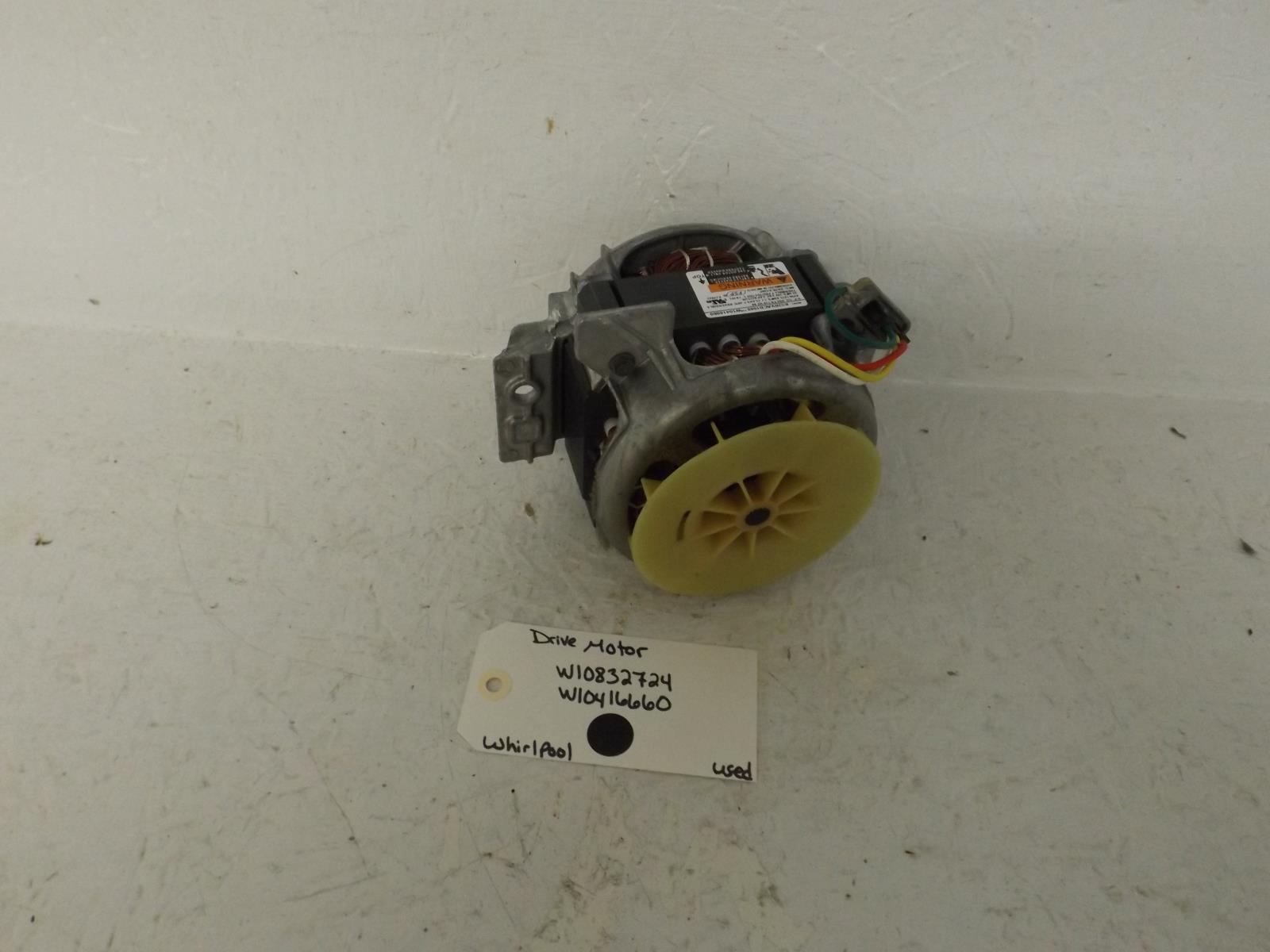 Whirlpool Washer W10832724 W10416660 Drive Motor Used Whirlpool Washer W10832724 W10416660 Drive Motor Used